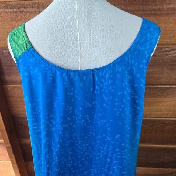 Indian Tropical Vintage Beach Wrap Maxi Dress Free Size Boho Hawaiian Vacation - Picture 6 of 11